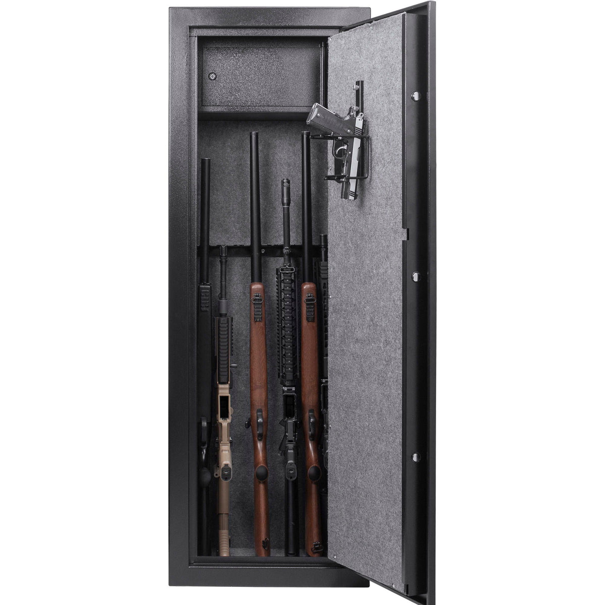 7.87 Cubic Ft Keypad Rifle Safe with Electronic Lock - Black