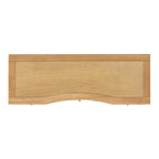 Dauphin 3 Drawer Executive Desk with Soft-Close Drawers - Light Brown or Gray