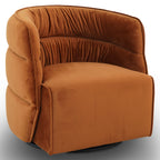 Walden Stylish Swivel Chair with Integrated Armrests - Multiple Colors