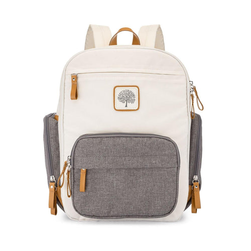 Parker Baby Co. Birch Bag Mini diaper backpack in Cream