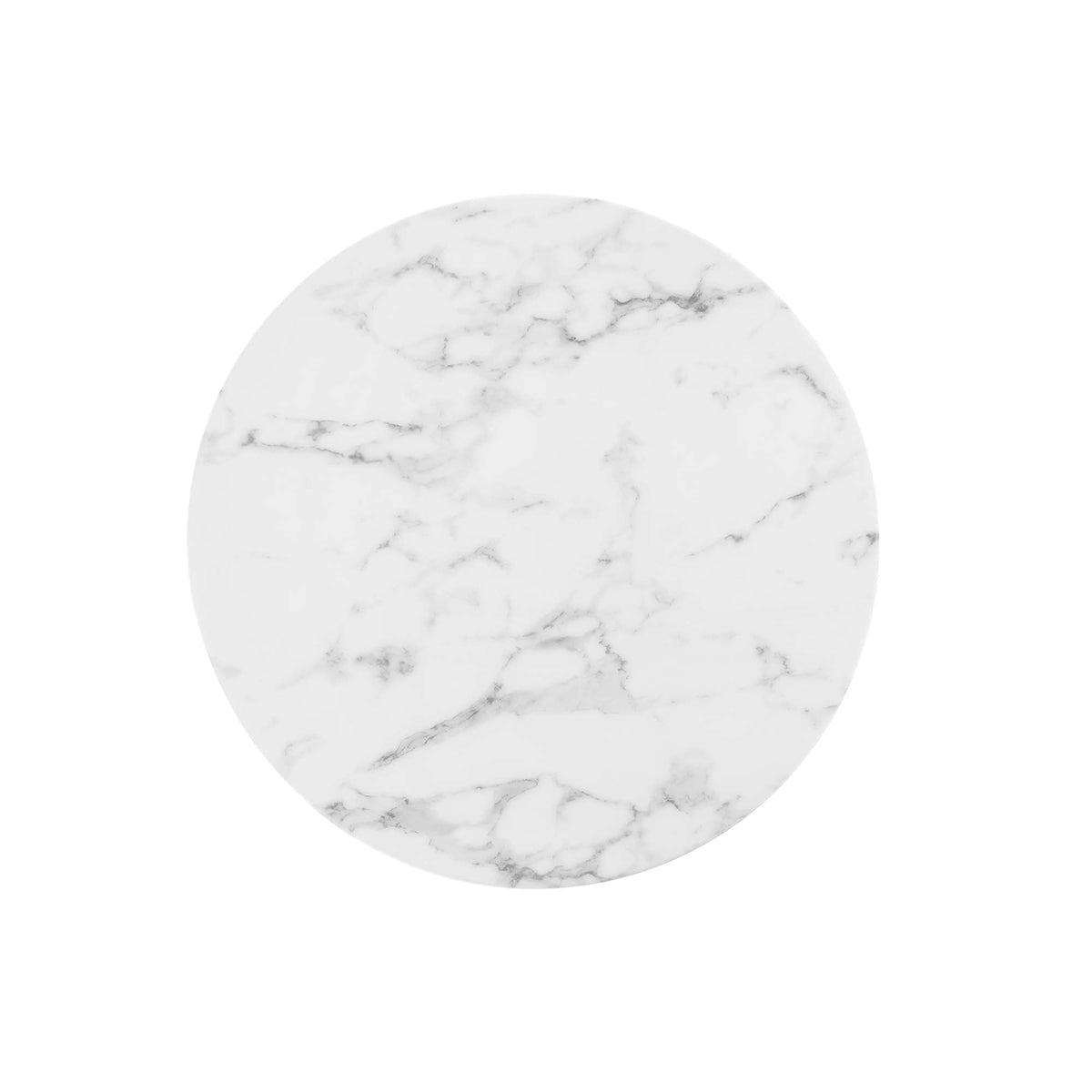 Lippa Round Faux Marble Dining Table by Modway