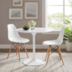 Lippa Round Faux Marble Dining Table by Modway