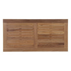 Marina Outdoor Patio Teak Rectangle Coffee Table by Modway