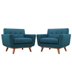 Engage Wood Armchair Set of 2 by Modway