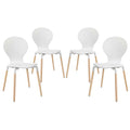 Path Dining Chair Set of 4 by Modway