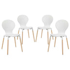 Path Dining Chair Set of 4 by Modway