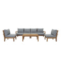 Marina 7 Piece Outdoor Patio Teak Set by Modway