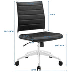 Jive Armless Mid Back Office Chair by Modway