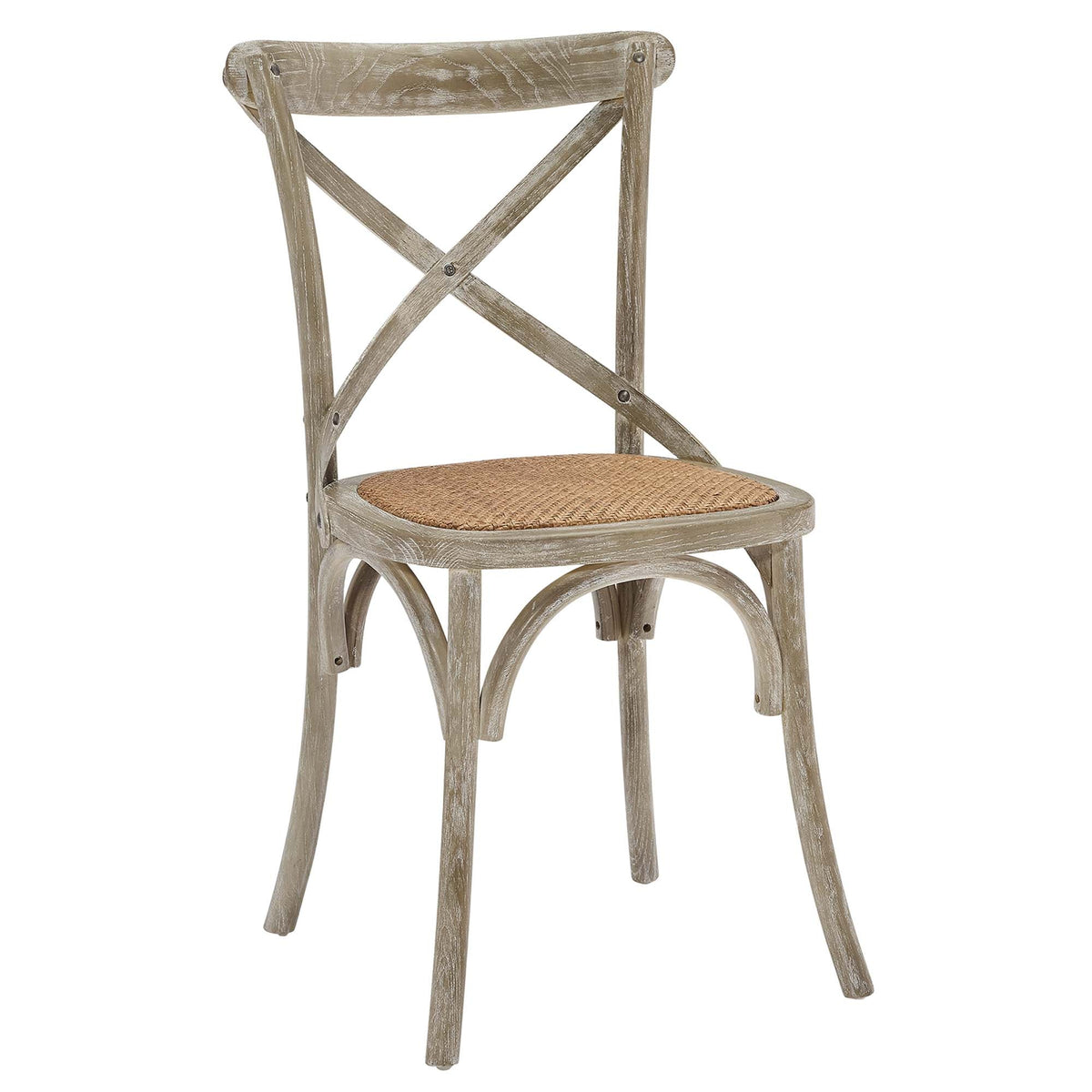 Gear Dining Side Chair by Modway - Black / Gray / Harbor / Midnight Blue / Natural / Walnut / White
