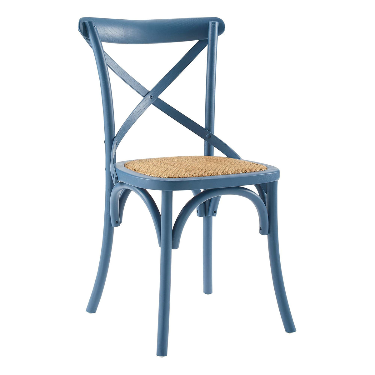 Gear Dining Side Chair by Modway - Black / Gray / Harbor / Midnight Blue / Natural / Walnut / White