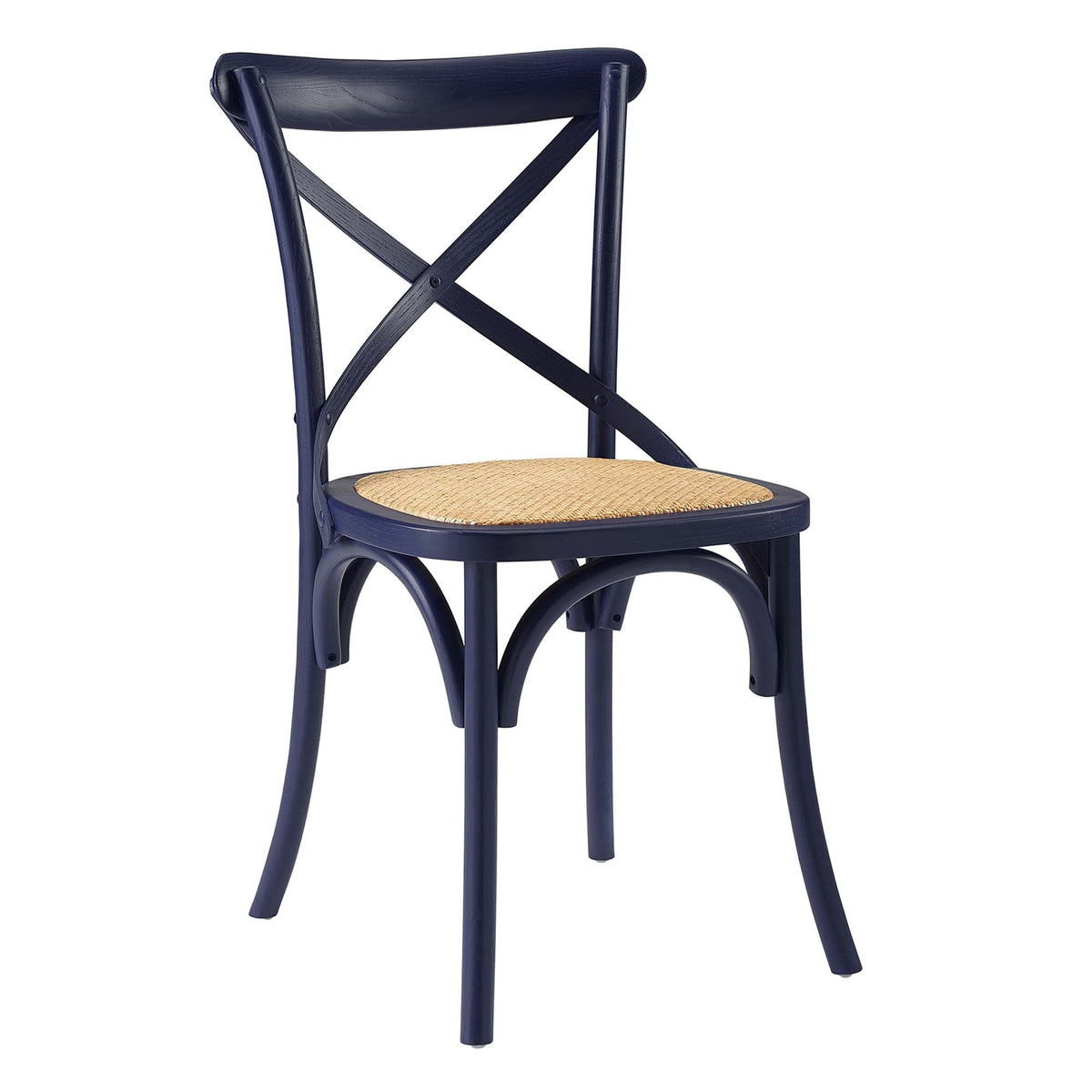 Gear Dining Side Chair by Modway - Black / Gray / Harbor / Midnight Blue / Natural / Walnut / White