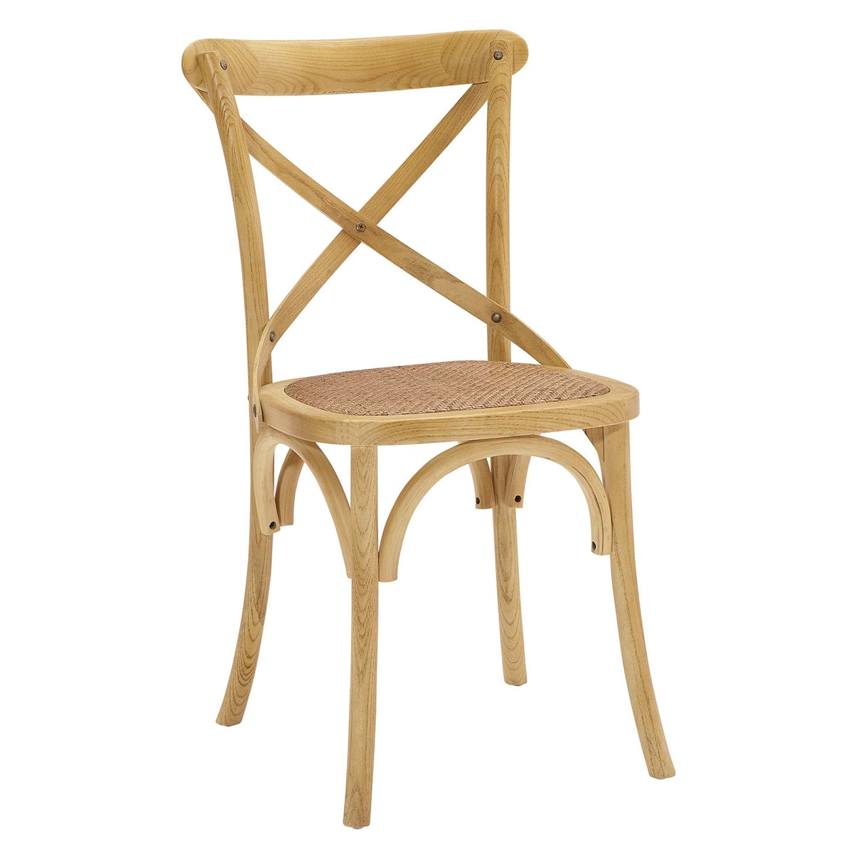 Gear Dining Side Chair by Modway - Black / Gray / Harbor / Midnight Blue / Natural / Walnut / White