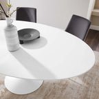 Lippa 78" Oval Wood Dining Table by Modway - EEI-1657