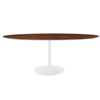 Lippa 78" Oval Wood Dining Table by Modway - EEI-1661