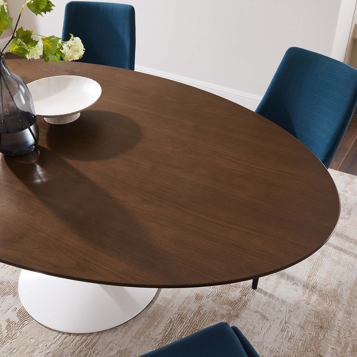 Lippa 78" Oval Wood Dining Table by Modway - EEI-1661