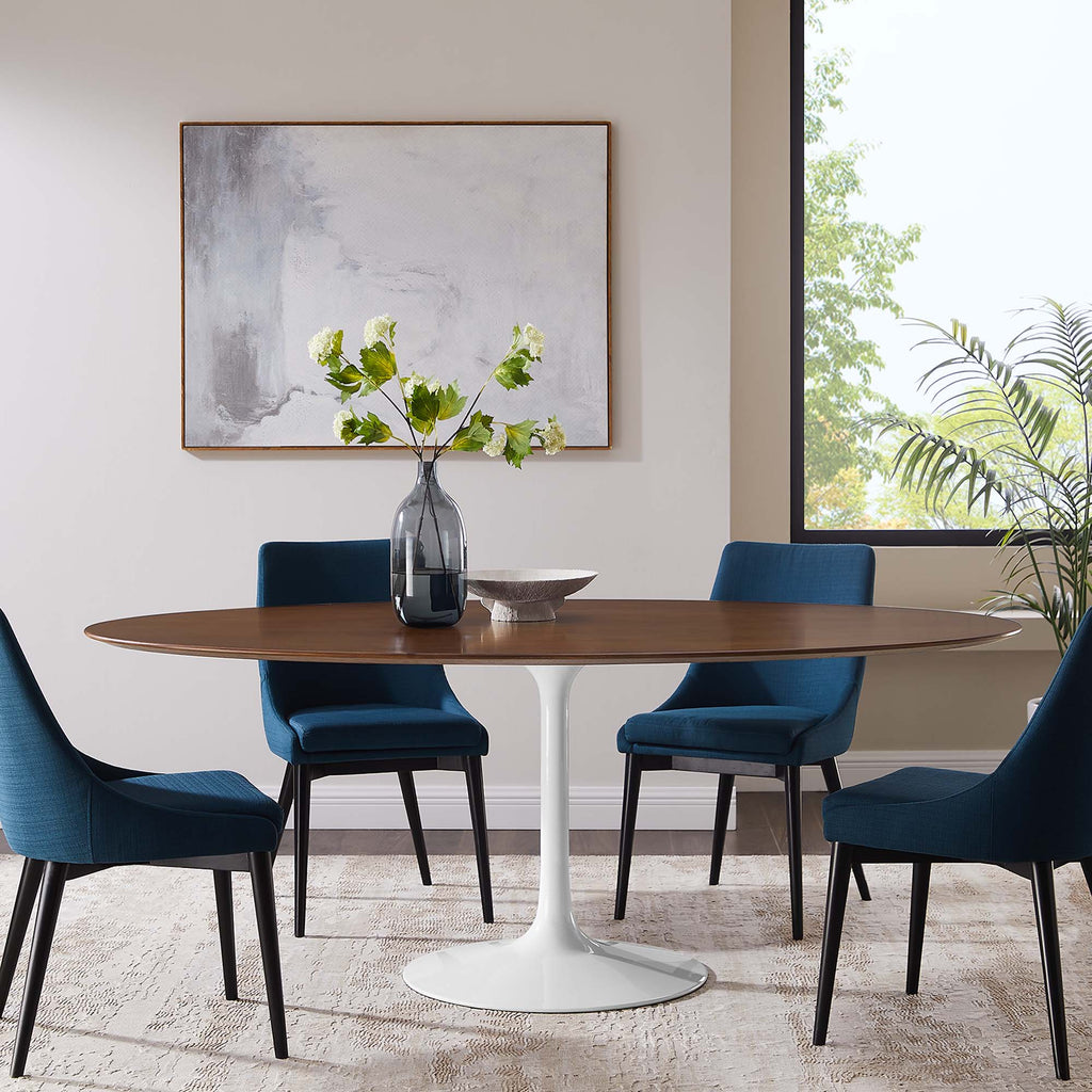 Lippa 78" Oval Wood Dining Table by Modway - EEI-1661