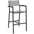 Maine 5 Piece Outdoor Patio Bar Set by Modway
