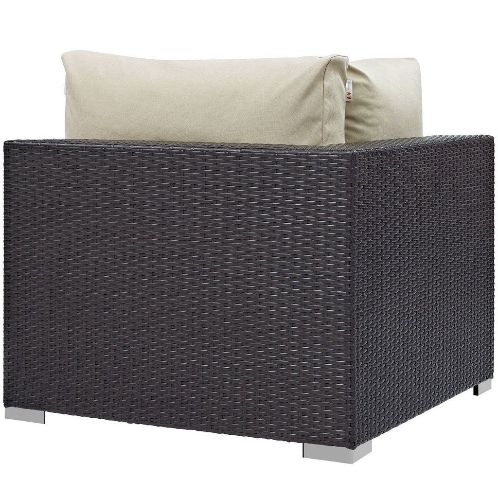Convene 5 Piece Outdoor Patio Sectional Set by Modway