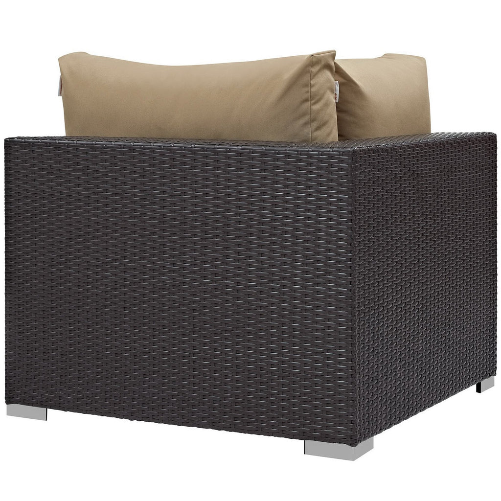 Convene 5 Piece Outdoor Patio Sectional Set by Modway