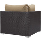 Convene 5 Piece Outdoor Patio Sectional Set by Modway