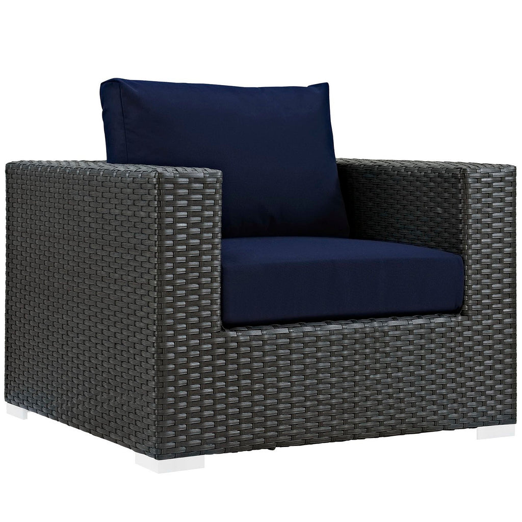 Sojourn Outdoor Patio Sunbrella® Armchair by Modway