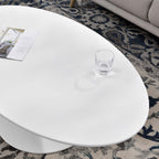 Lippa 48" Oval-Shaped Wood Coffee Table by Modway