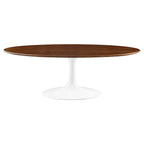 Lippa Oval Wood Coffee Table by Modway