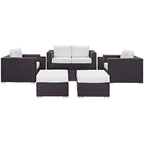 Convene 8 Piece Outdoor Patio Sofa Set by Modway