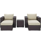 Convene 5 Piece Outdoor Patio Sectional Set by Modway