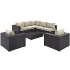 Convene 8 Piece Outdoor Patio Sectional Set by Modway