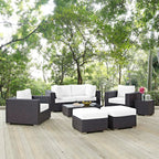 Convene 8 Piece Outdoor Patio Sectional Set by Modway
