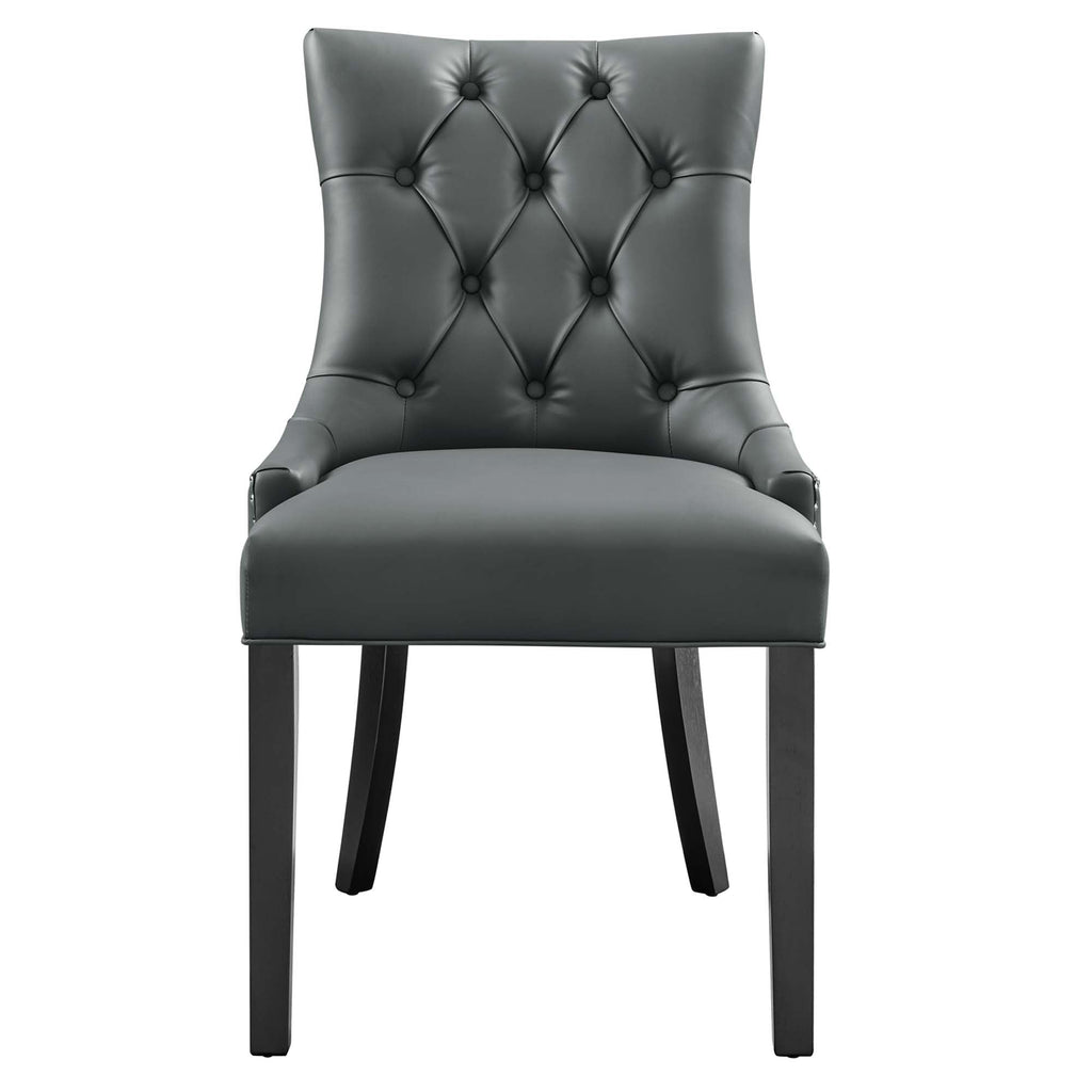 Regent Tufted Vegan Leather Dining Chair by Modway