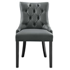 Regent Tufted Vegan Leather Dining Chair by Modway
