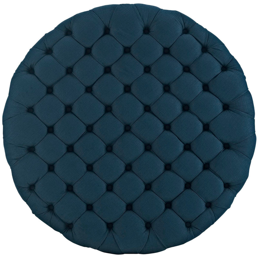 Amour Upholstered Fabric Ottoman by Modway