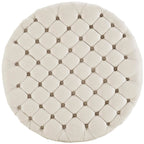 Amour Upholstered Fabric Ottoman by Modway