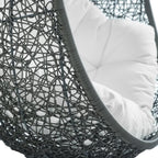 Hide Outdoor Patio Swing Chair With Stand by Modway