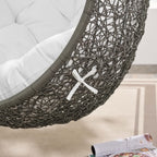 Hide Outdoor Patio Swing Chair With Stand by Modway