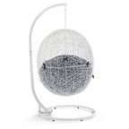 Hide Outdoor Patio Swing Chair With Stand by Modway