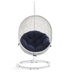 Hide Outdoor Patio Swing Chair With Stand by Modway