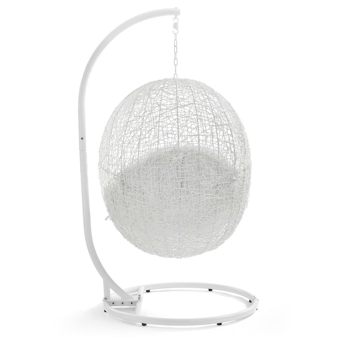 Hide Outdoor Patio Swing Chair With Stand by Modway