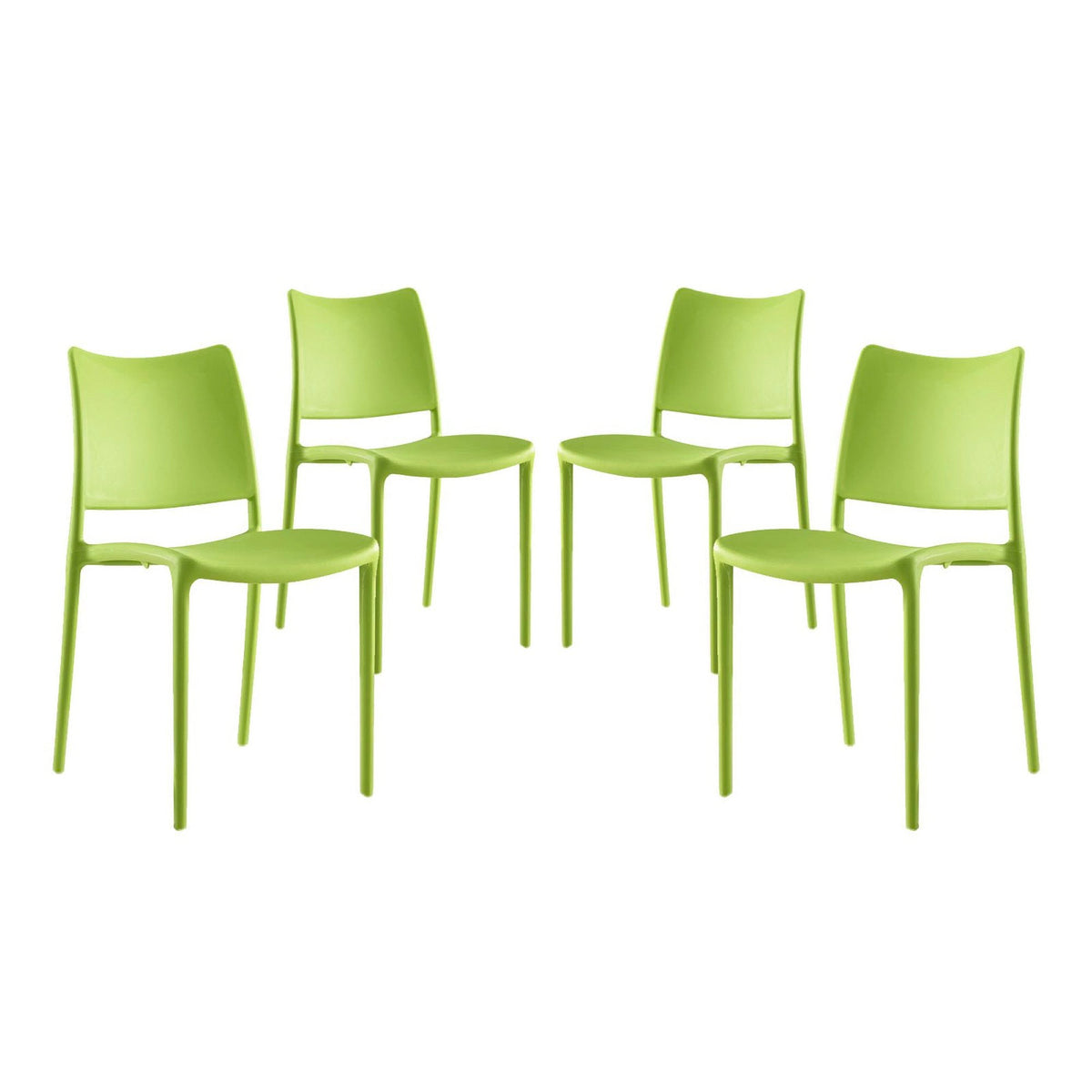 Hipster Dining Side Chair Set of 4 by Modway