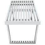 Sauna 5' Stainless Steel Bench by Modway