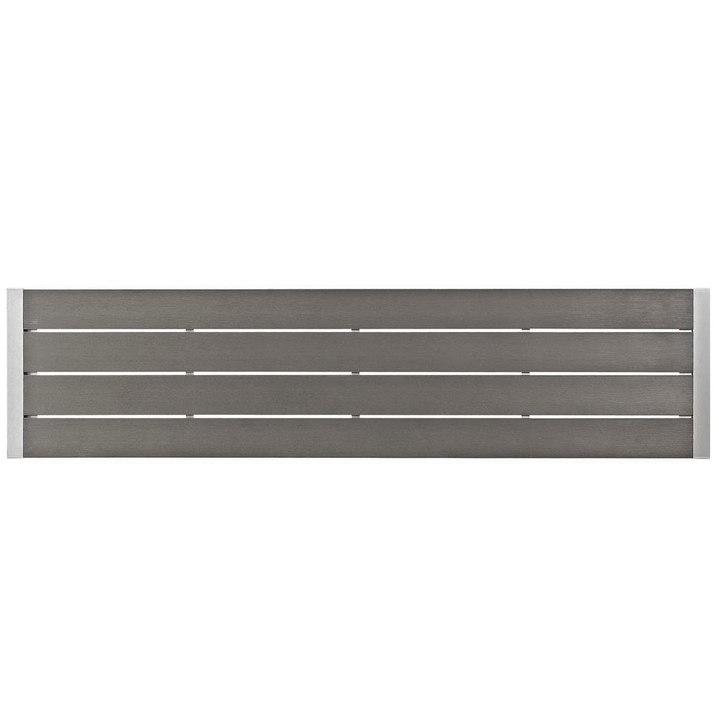 Shore 3 Piece Outdoor Patio Aluminum Dining Set by Modway