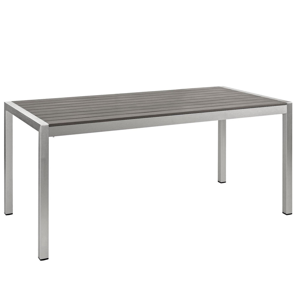 Shore 7 Piece Outdoor Patio Aluminum Dining Set by Modway