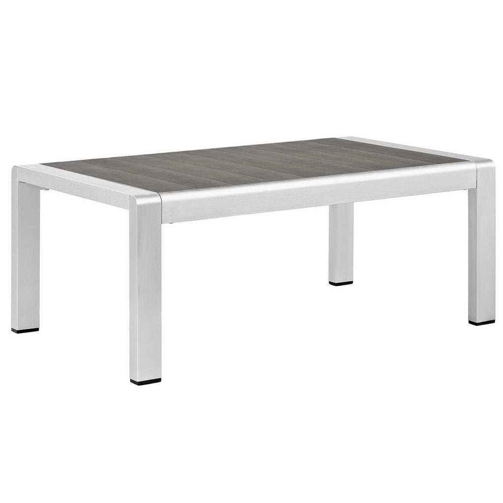 Modway Shore 5-Piece Aluminum Patio Sectional Set