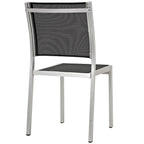 Shore Outdoor Patio Aluminum Side Chair Set of 2 by Modway