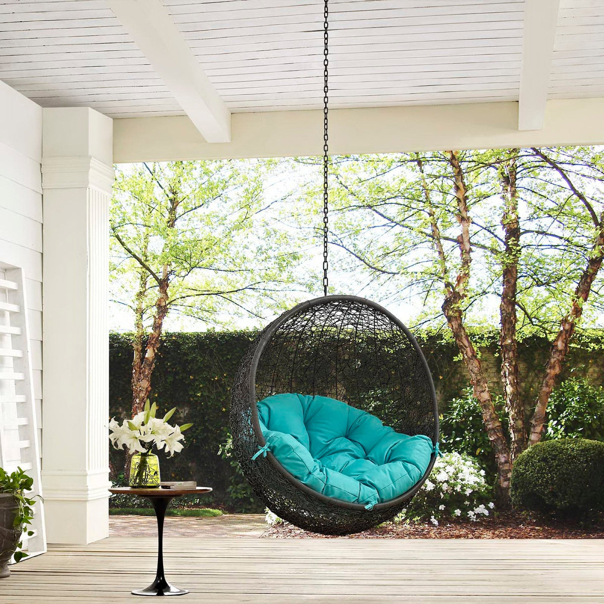 Hide Outdoor Patio Swing Chair Without Stand by Modway
