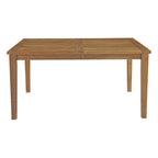 Marina 60" Outdoor Patio Teak Dining Table by Modway