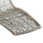 Landscape Hanging Chaise Lounge Outdoor Patio Swing Chair by Modway - Light Gray Beige / Light Gray Gray (EEI-2952)