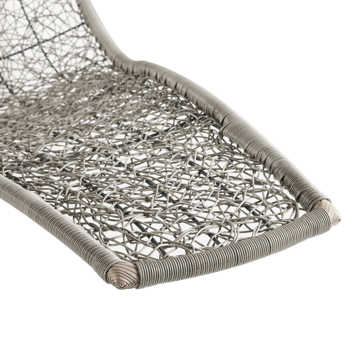 Landscape Hanging Chaise Lounge Outdoor Patio Swing Chair by Modway - Light Gray Beige / Light Gray Gray (EEI-2952)